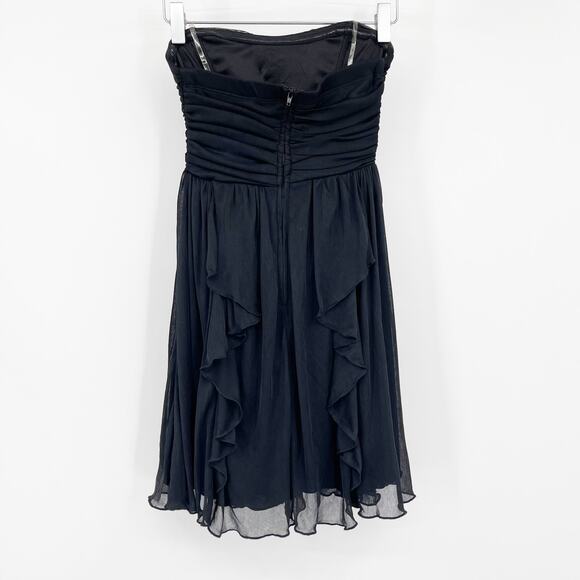 MY MICHELLE Vintage Y2K Black Strapless Dress - Picture 4 of 7